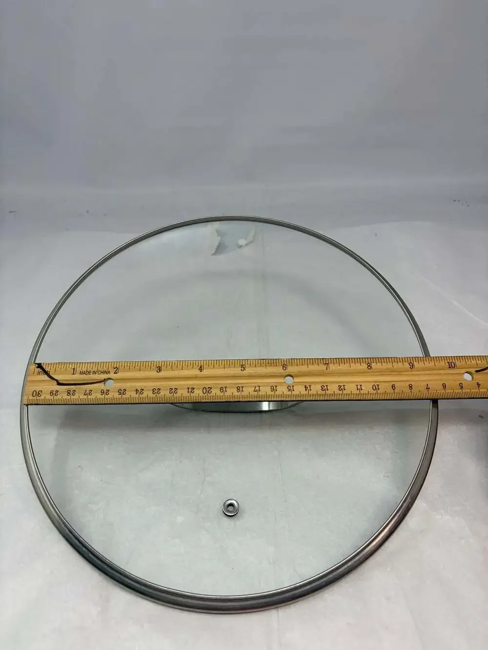 Gotham Steel 9.5 inch Universal Tempered Glass Replacement Pot or Pan Lid